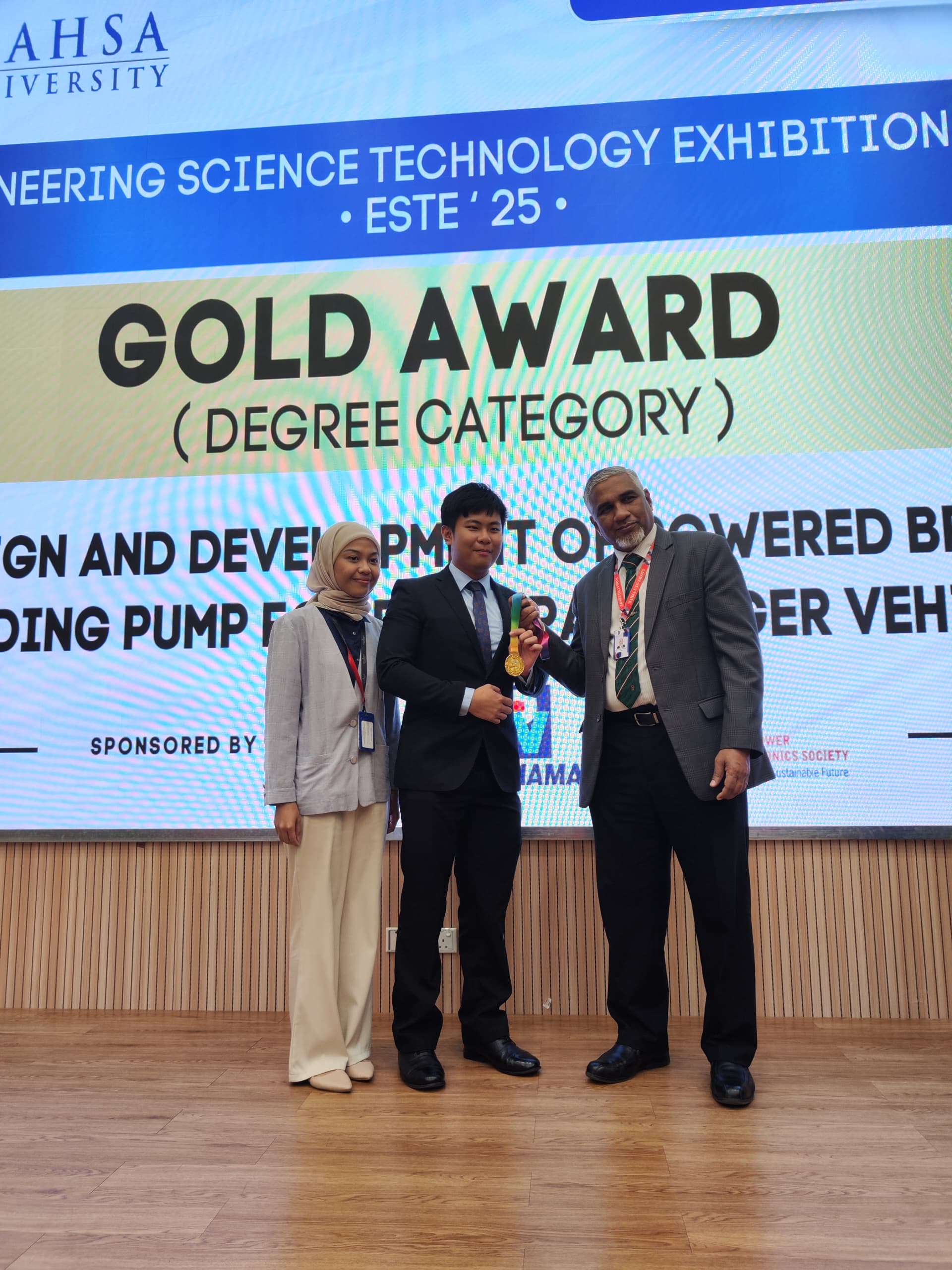 Engineering, Science & Technology Exhibition 2025 award